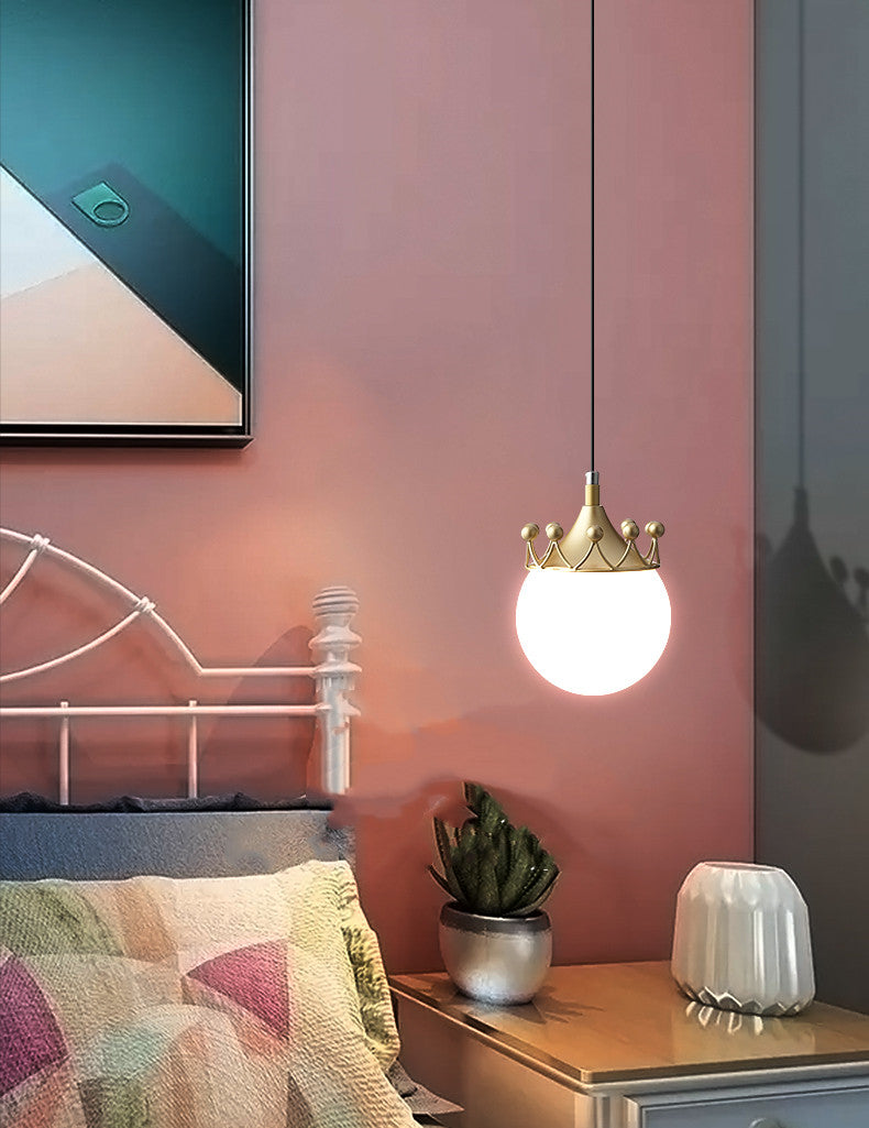 Bedroom Crown Pendant light