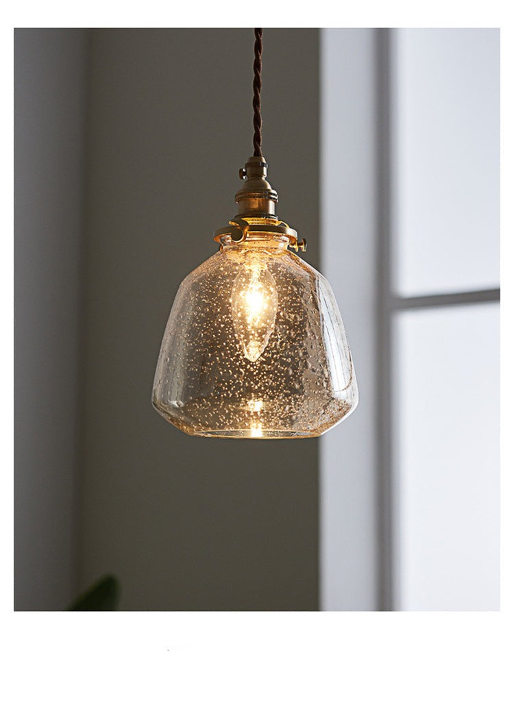 Classic Seeded Glass Light