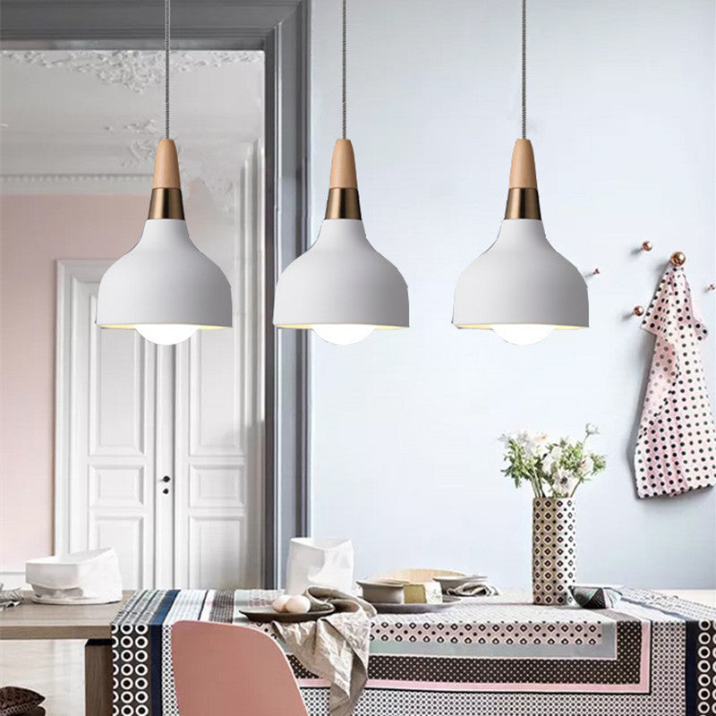 Elegant White Kitchen Pendant Light